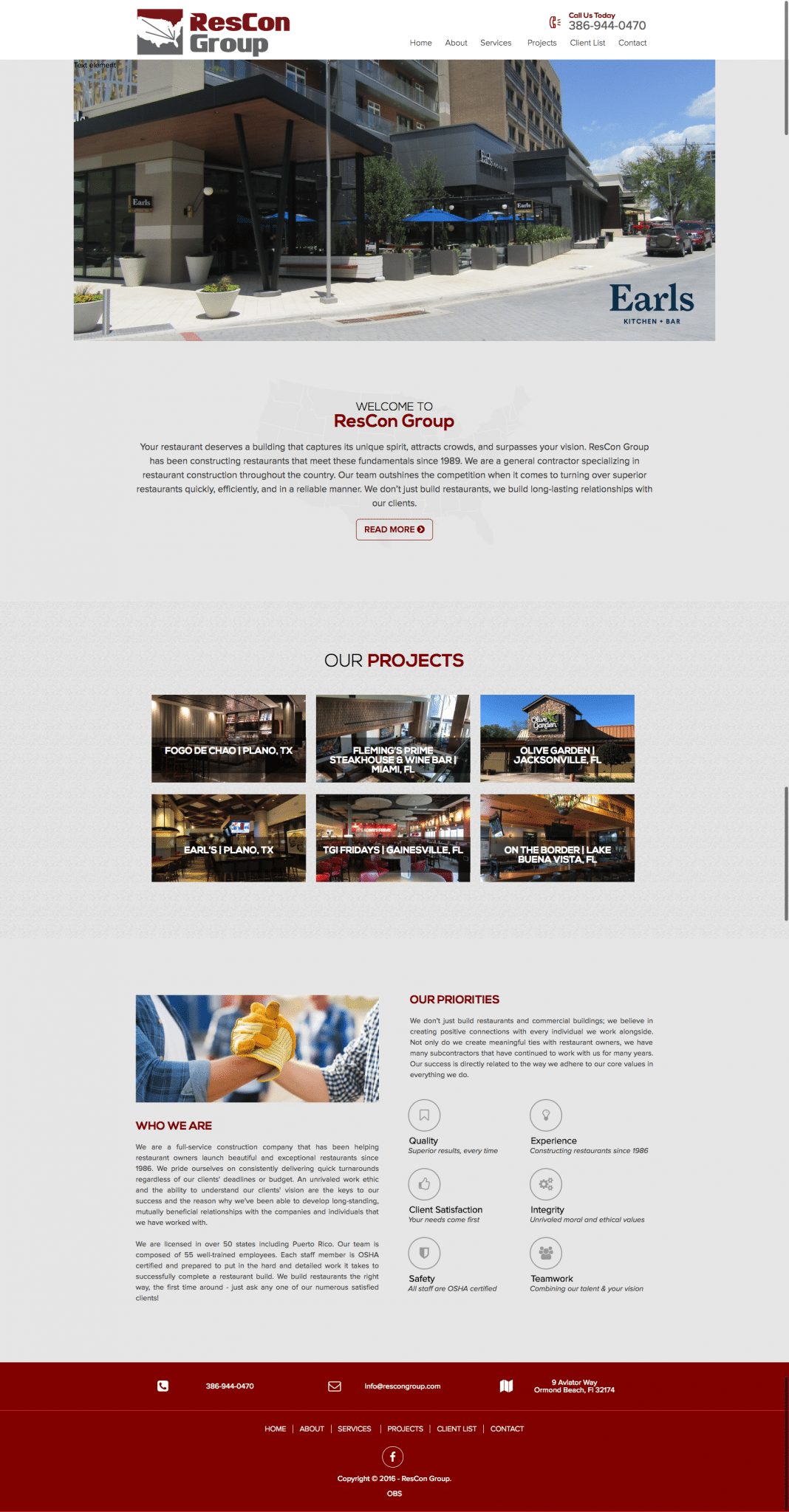 ResCon Group Homepage